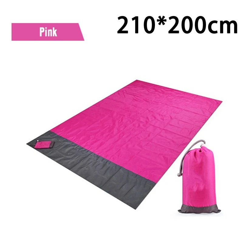 Waterproof Sand-Free Beach Mat — Extra Large Foldable Picnic & Festival Blanket | Free UK Delivery