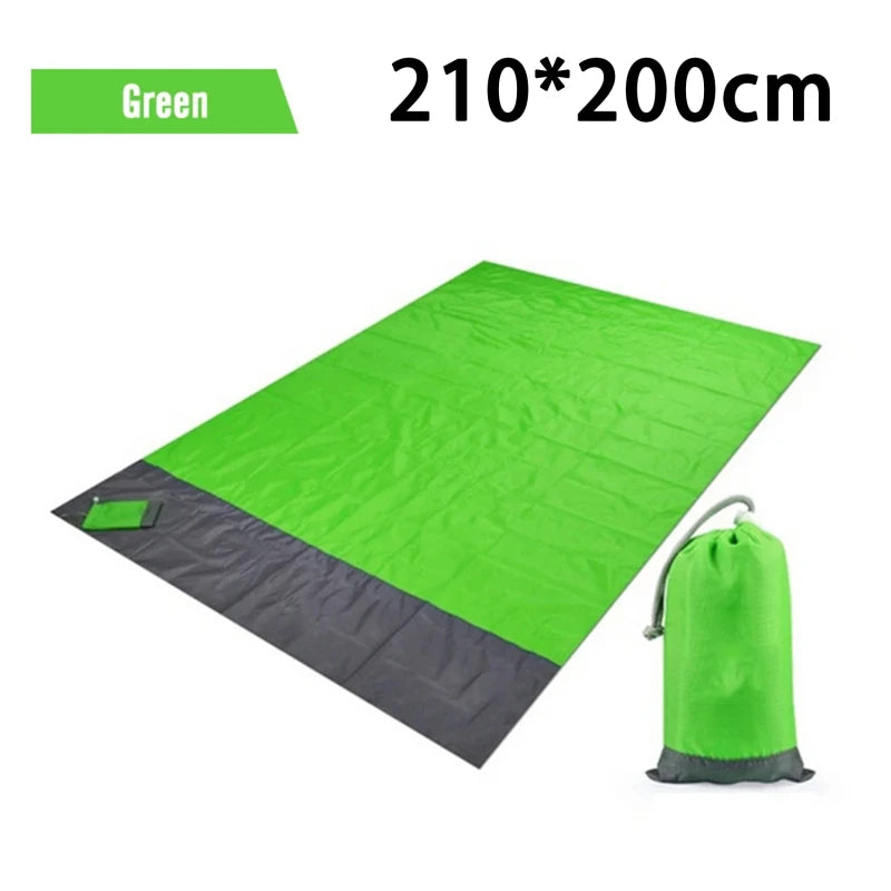 Waterproof Sand-Free Beach Mat — Extra Large Foldable Picnic & Festival Blanket | Free UK Delivery