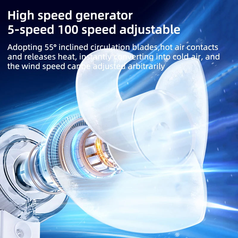 Portable Misting Fan — 3600mAh Foldable Spray Fan for Festivals, Beach & Summer | Free UK Delivery