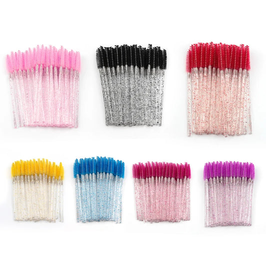 Crystal Mascara Wand Set — Disposable Eyelash Brushes for Lash Extensions | Free UK DeliveryCrystal Mascara Wand Set — Disposable Eyelash Brushes for Lash Extensions | Free UK Delivery