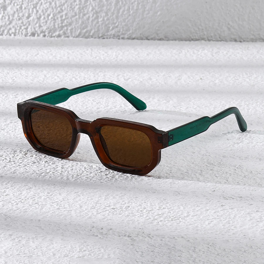 Vintage Rectangle Sunglasses — UV400 Retro Eyewear for Women | Free UK Delivery